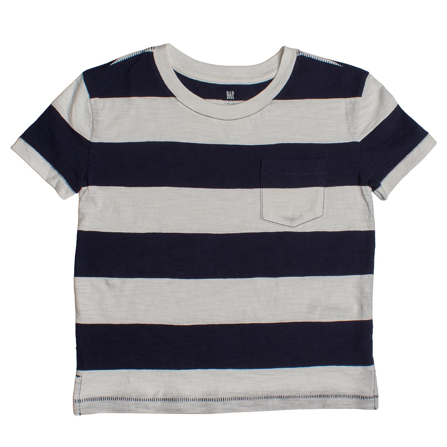 Camiseta Manga Corta de Algodón 793074 para Niño 8 AÑOS azul