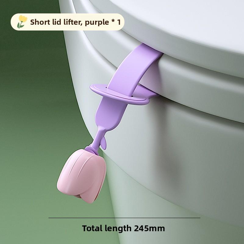 

Toilet Lid Lifter Does Not Dirty Hands Toilet Portable Artifact Household Smart Toilet Seat Silicone Toilet Lid Lifter