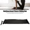 Fitness Sliding Mat with End Stops Multifunctional Quiet Sports Slide Mat for Body Shaping