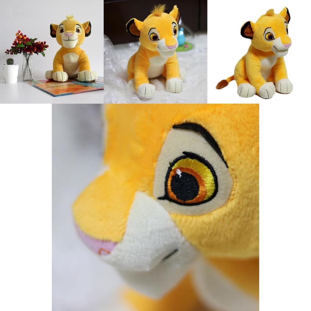 Cute And Courageous Simba Lion Plush Toy Ideal For Kids Bedding And Collectible