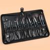Folding Professional Cosmetic Brushes Bag 14/29 Holes Cosmetic Brush Container  Makeup Artist