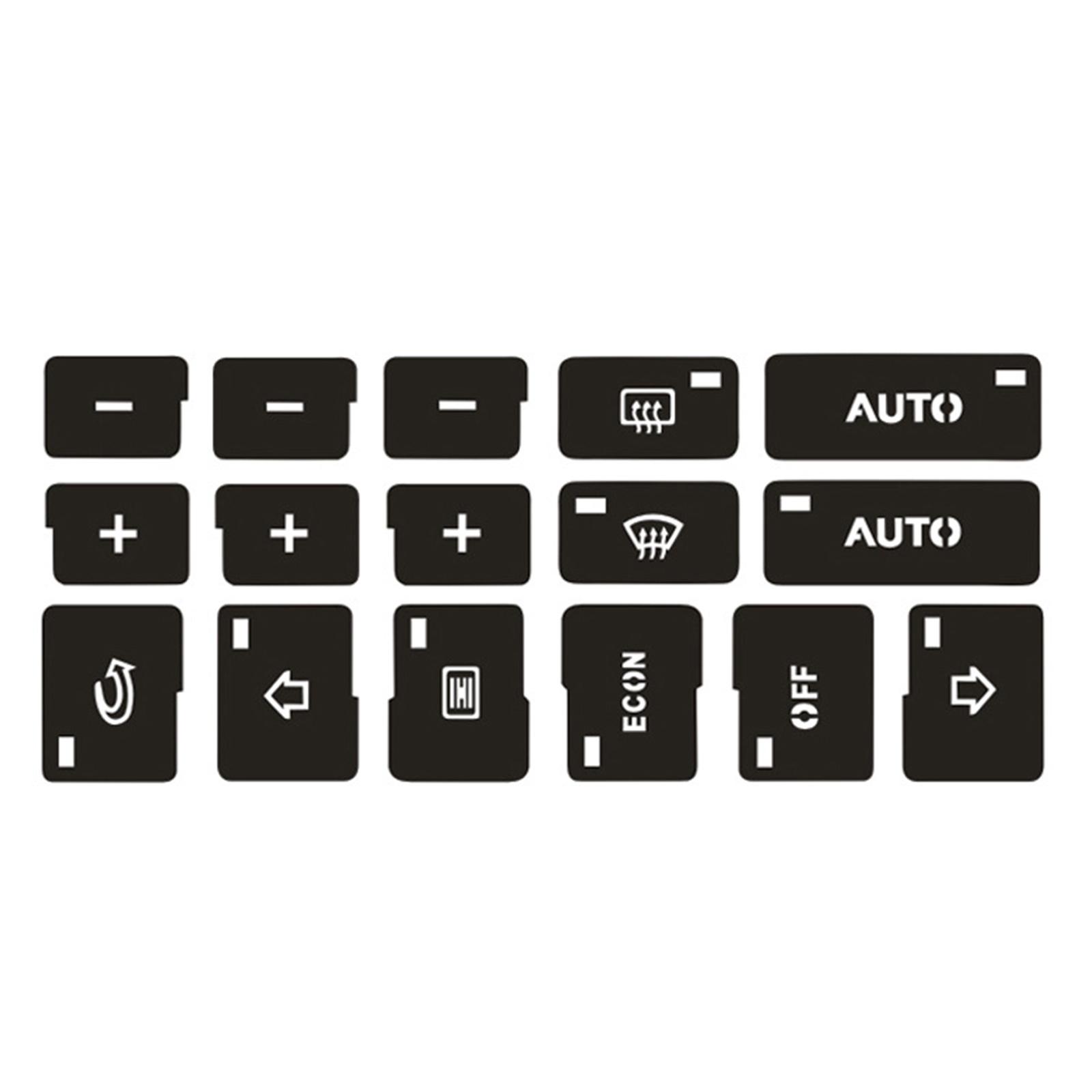 

Универсальные автомобильные наклейки для кнопок салона автомобиля Наклейки для ремонта кнопок автомобиля Наклейки для автомобильного кондиционера Наклейки для ремонта автомобиля A