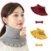 Winter bear new plush ear protection knitted hat female cute fashion versatile face small wool hat