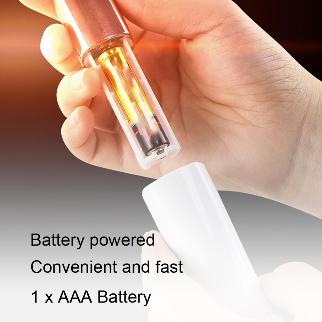 2 In 1 Lipstick Shaped Women Electric Eyebrow Trimmer Hair Removal Machine Shaver