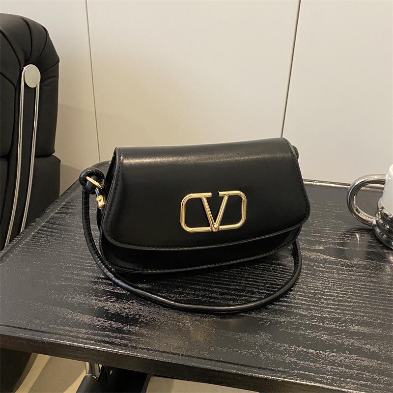 Frühlingsmode 2025: Damen Retro Einfarbig Achsel-Schultertasche mit Strukturdesign