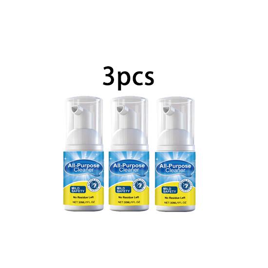Multifunctional Cleaner, Household Kitchen and Bathroom Oily Cleaner, Household Surface Care Solution, Gentle Decontamination 30ml