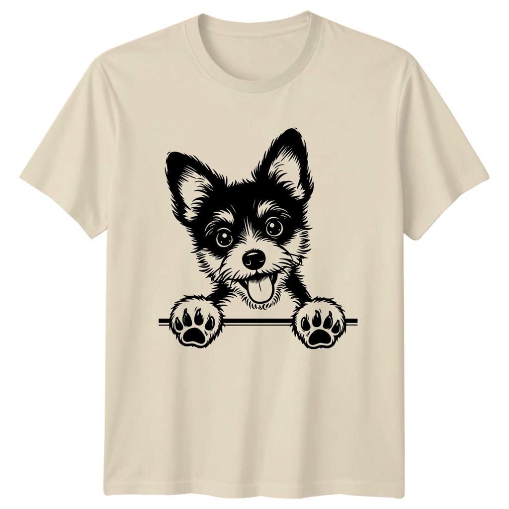 Peeking Dog Paws Dogs Animals Unisexs TShirt Unisexs Tee Graphic Unisex Top