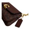 Coach Jet 25 Classic Logo Coated Canvas And Leather Crossbody Bag Medium Women Bags Maple-Brown CBA83-B4YDT