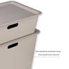 CHAHUA Desktop File Organizer Box with Lid