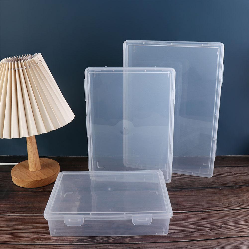 Book Wear-resistant Moisture-Proof Sorting Document Case Storage Box Desktop Organizer File Box