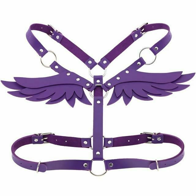 Angel Wings Body Harness 16 Colours Fetish Clothing Clothing