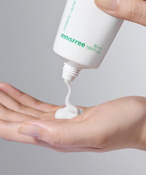 Innisfree Green Tea Seed Hyaluronic Cream (Tube) Set 50ml x2 + 15ml x2