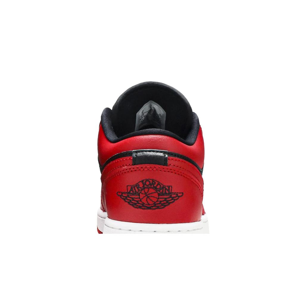 Air Jordan 1 Low Grade School 'Reverse Bred' (Unisex) Gym Red / Black / Gym Red / White Kids' Basketball Shoes 553560 606