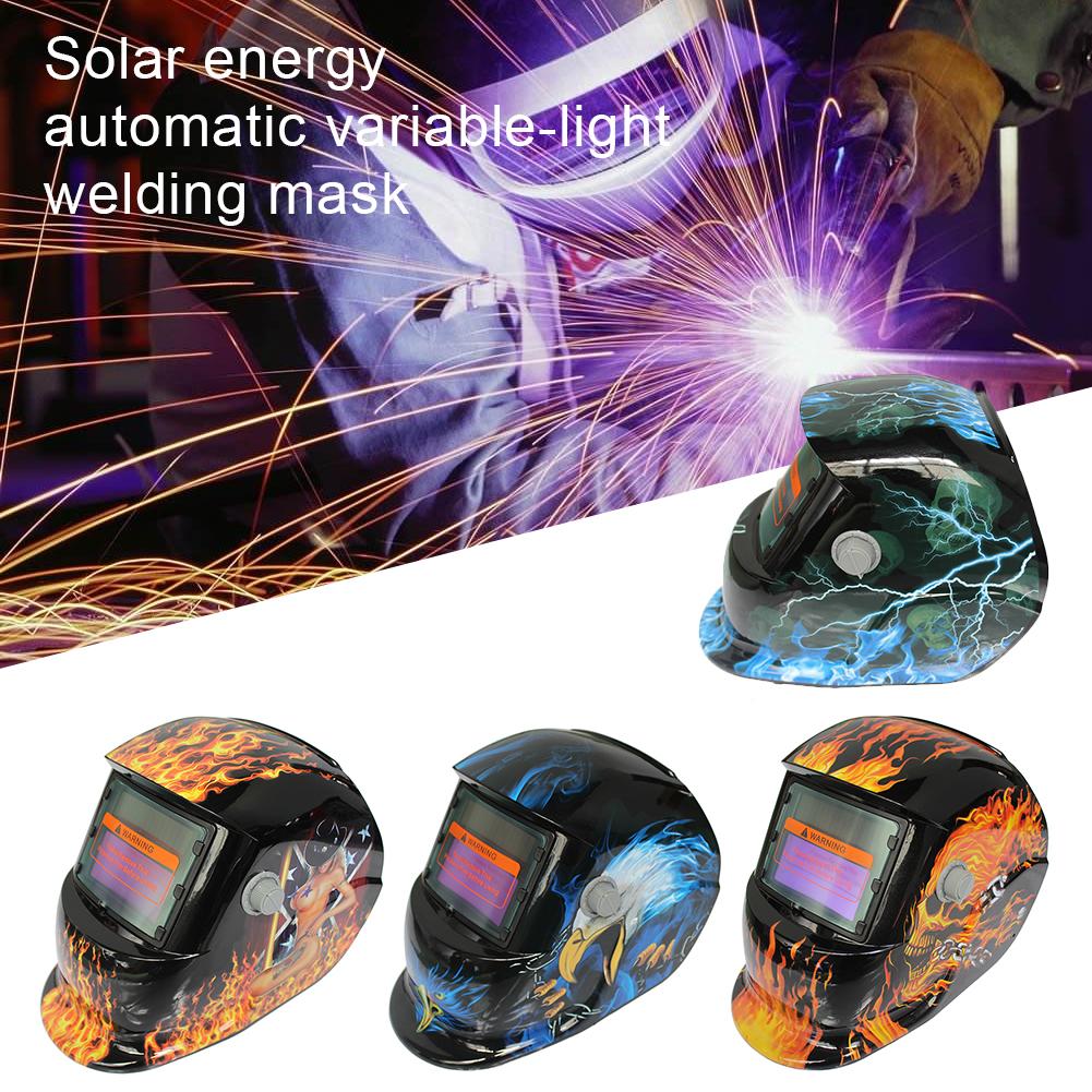 Buy Solar Auto Darkening Welding Mask Helmet Welder MIG TIG Arc Welding