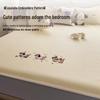 2026 Spring/Summer Ethylene Ice Bean Cooling Mat - Ice Silk Waffle Weave Bed Sheet and Pillowcase.