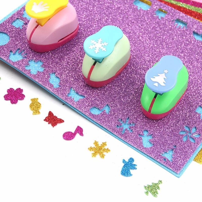 10 Pcs Glitter Foam Papers for Kids DIY Craft Pearlescent Powder Glitter Paper Sheets Cardstock Sponge Foam EVA Paper