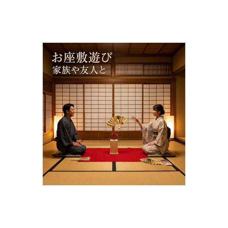 [pronala] [50 Years of Craftsmanship] Authentic Tosenkyo (Fan-Throwing) Set, an Elegant Japanese Game, 100% Custom-Made, Includes a Pine Pillow, 5