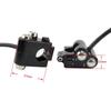 2x 22mm Motorcycle Handlebar Switch Kill Start Turn Signal Horn High & Low-Beam