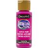 DecoArt Americana Acrylic Paint 2oz (59ml) DA417 Fuchsia Pop Premium Matte Finish All-Purpose Paint