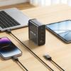 100W USB C Power Adapter With 4 Port Aluminum Alloy Fast Charging Adapter For Laptop Phones Tablets Power Adapter