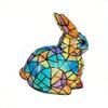 Rabbit Table Lamp Led Led Night Light Resin Animal Statue Resin Home Table Ornament For Home Gift Living Room