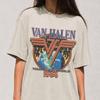 Unisex Tričko s logem Van Halen 1984 Tour, Vintage tričko rockové kapely, Koncertní tričko, Vintage tričko, Rocková hudba, Retro tričko, Indie Bohoo