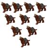 MOC Medieval Military Building Blocks Cavalry Regiment Knight Horse Animal Accessories Set Mini Bricks Buy Goods Boy Toy Gift