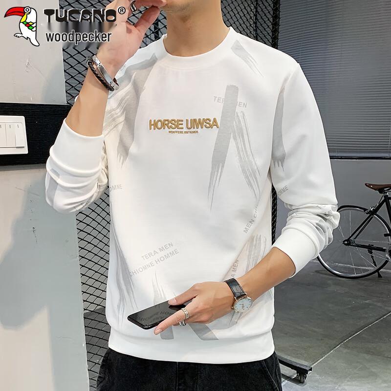 Tucano Men's Casual Long-Sleeve Round Neck Sweatshirt