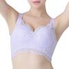 Bradelis New York Wireless Shapewear Lacy Medium All-in-One Bra, Lilac,
