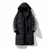 Warme Verdickte Winter Daunenjacke Gestreifte Kapuzen Casual Jacke für Männer und Frauen