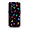 Dog Footprint Paw Cute Phone Case for Realme 8 9 Pro Plus 8i 9i 6 7 GT2 C21 C25 C3 C11 11 Pro 5G Plus Shockproof Silicone Shell