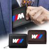 Leather M LOGO Badge Car Driver's License, ID Card, Bank Card Wallet For X7 X3 X4 X5 X6 3 4 5 6 7 Series Z4 M M3 M5 M6 E38 E39 E46 E53 E60