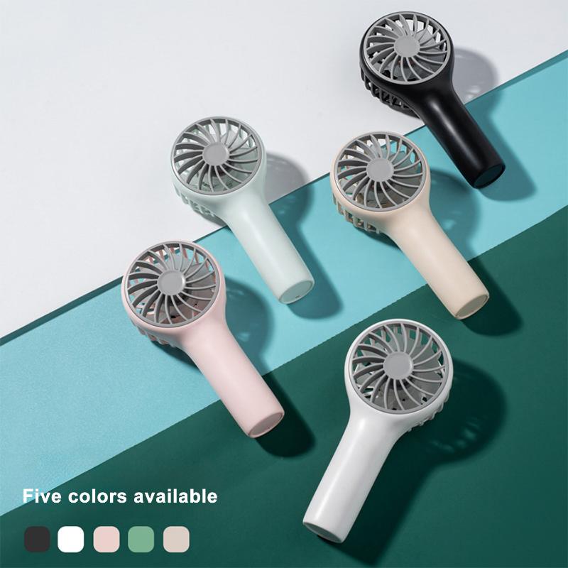Summer Handheld Mini Fan Portable USB Charging Convenient Creative Small Fans Electric Fan Pocket Hand-held Student Outdoor Fans