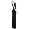 Women's Cami Lace Bodycon Maxi Dress Spaghetti Strap Sleeveless Split Long Dress