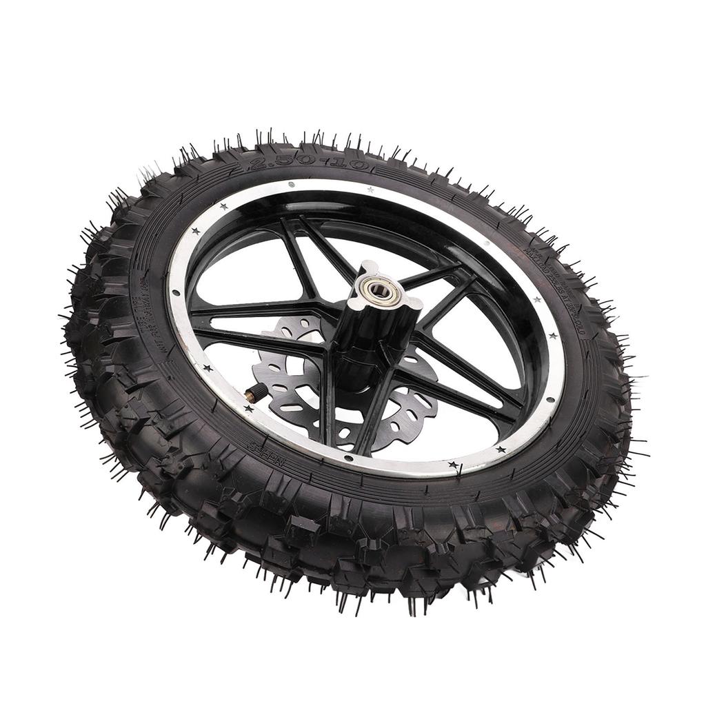 Vorderradbaugruppe 2.5-10 Rad Reifen 12MM Achsdurchmesser für Geländefahrzeug Motorrad Fahrrad