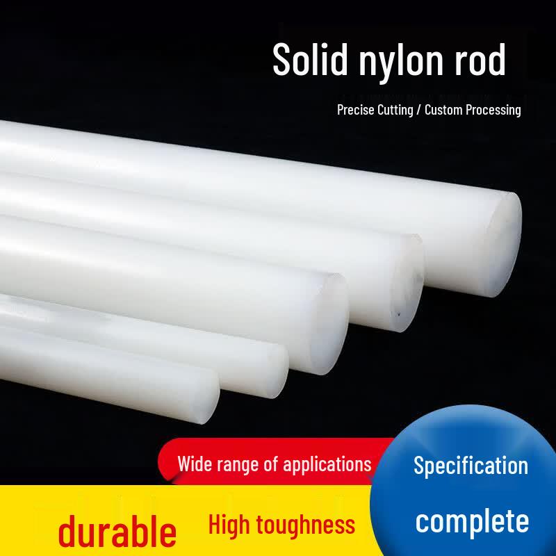 Pure White Nylon Rod