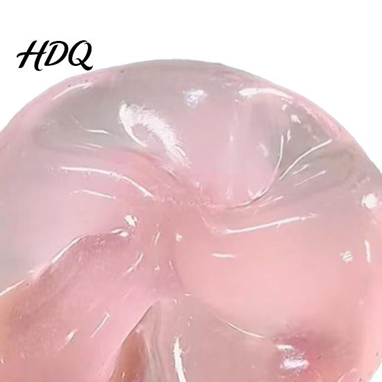 Moldable Stress Ball Shapeable Clear Squeeze Anxiety Relief DIY Tool Slow Rising Stretchy Transparent Sensory Fidget Toy Anti-anxiety Hand Exerciser