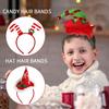 Photo Props Christmas Headband Santa Claus Leg Xmas Hair Band Xmas Hat Bands  Christmas Decor