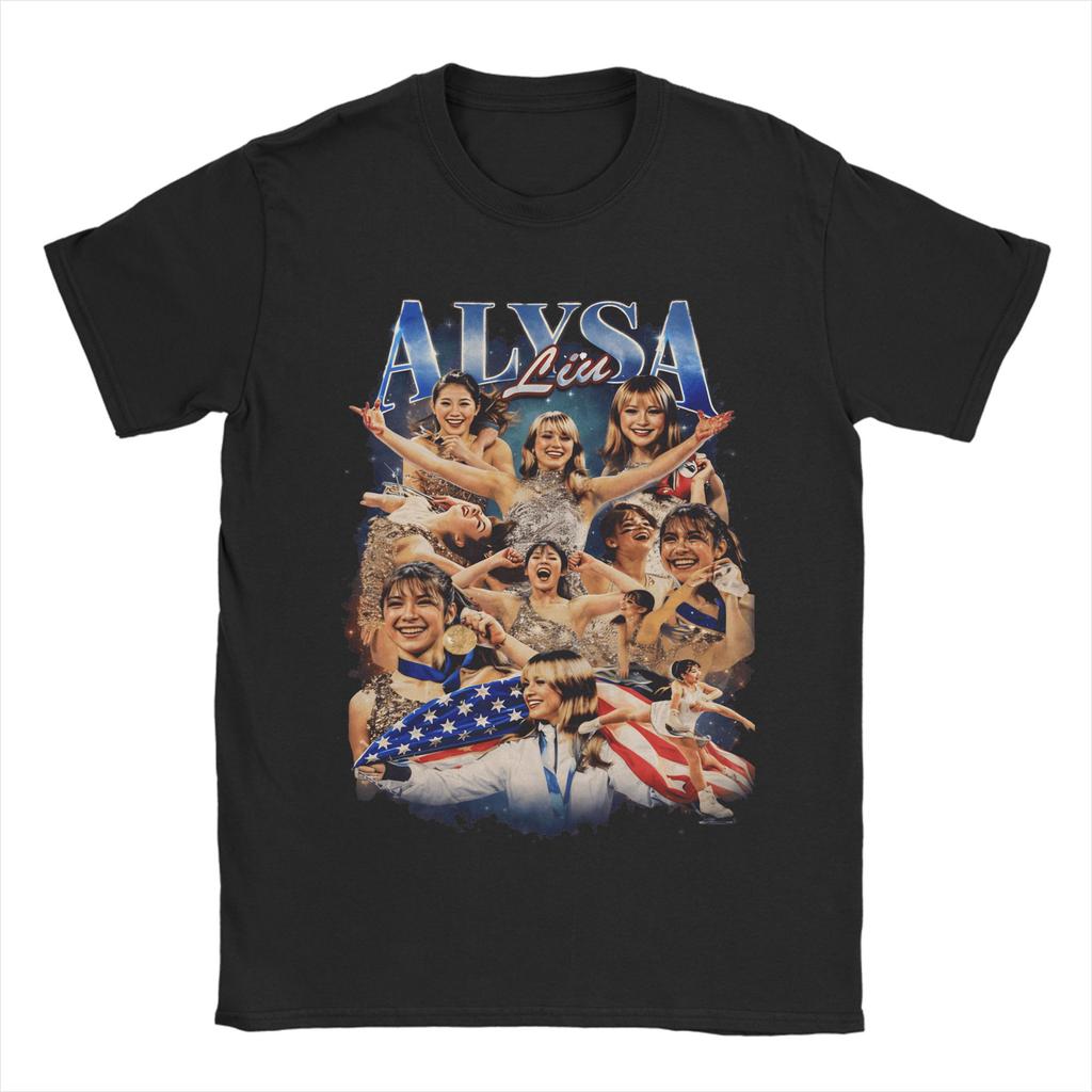 I Heart Alysa Liu TShirt Unisex Funny 100 Cotton Tees Crew Neck Short Sleeve T Shirts Plus Size Tops