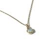 Used [Opal] Agete Women's Necklace Pendant K10 Yellow Gold