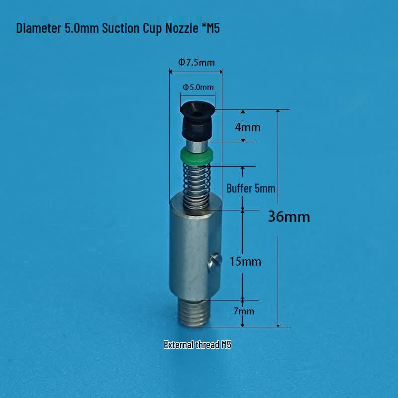 5.0mm M5 Suction Cup Nozzle for Automation
