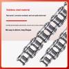 304 Stainless Steel Industrial Transmission Chain: SS06B, SS08B, SS10A, SS12A, SS16A, SS20A, SS24A, SS32A.