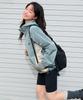 Ninez Curve Line Light Windbreaker (2 Colors)