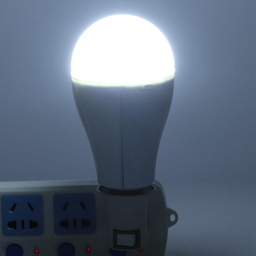 E27 LED Light Bulb CRI 80+ LED Camping Lamp Long Lasting Emergency Light  Indoor Backup Lighting
