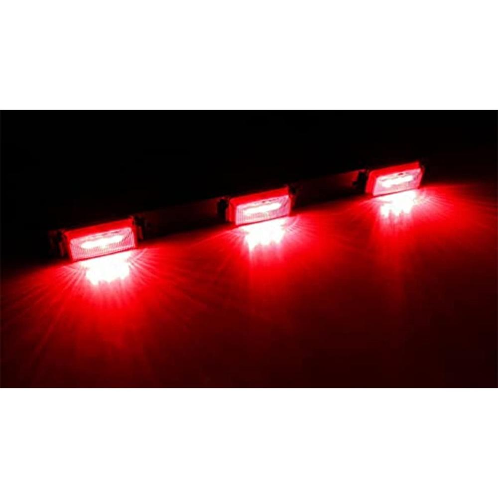 Red Smoked LED Rear Tailgate Trunk Tail Light Bar For Dodge Ram 1500 2500 3500