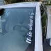 “It is what it is”Premium Quality Side Windshield Banner Decal Sticker  Enhance Your Car's Style and Visibility with the decals