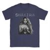 T-shirt Harajuku Estiva Shakira Fulmine Collage T-shirt Trendy Cool T-shirt in Cotone per Coppia YK Classici Top a Maniche Corte