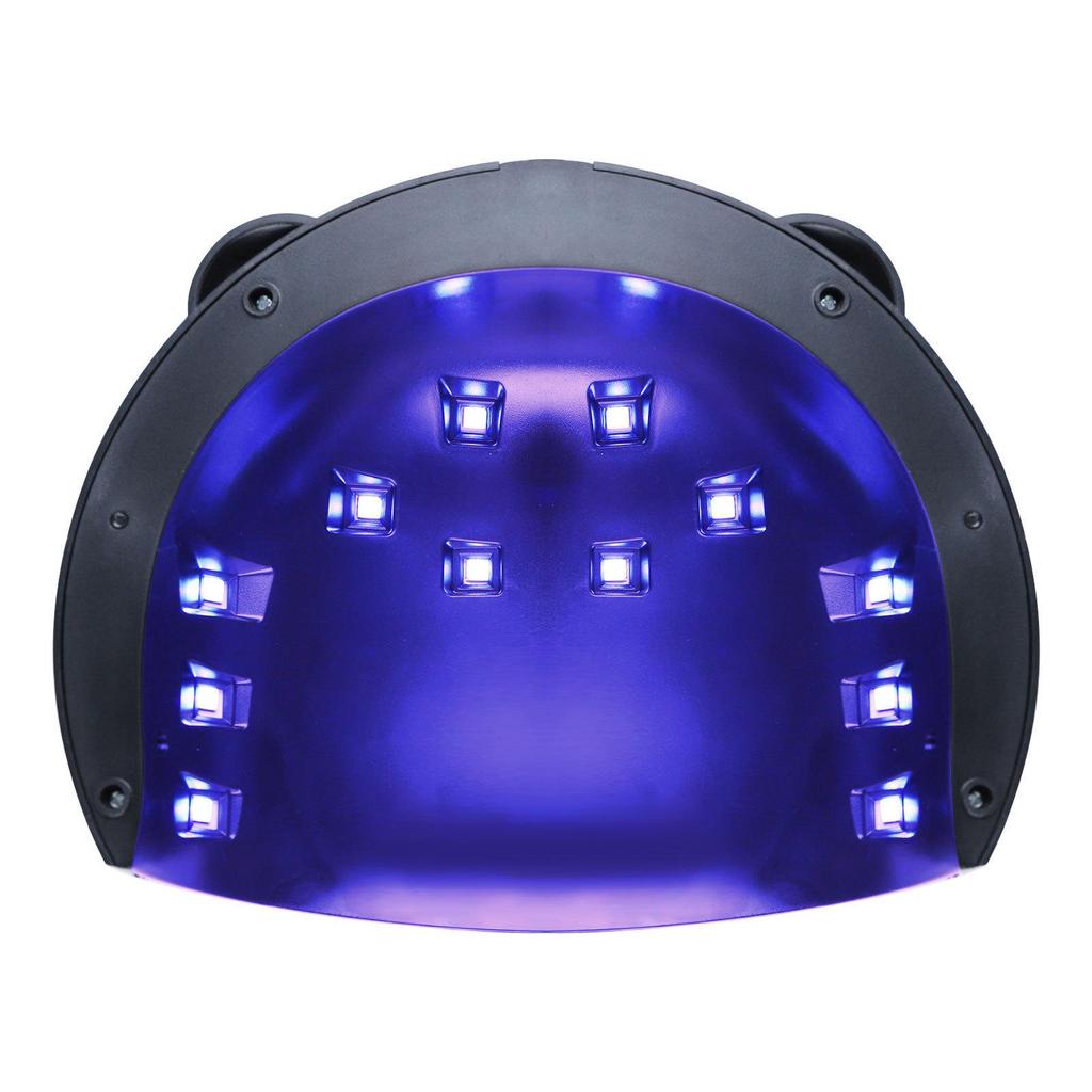 Panda Nail Lamp 36W UV/LED Dual Light Gel Curing Lamp for Salon and Home Use