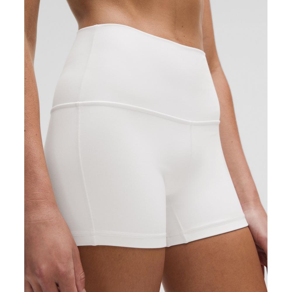 Lululemon Align  High Rise Short 4  White