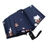 Auto Open Close Sun Umbrella Layer Pongee Fabric For Rainy Weather And Travel